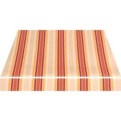 Spettmann Kassettenmarkise VC 1000 500 X 200 Cm Orange-Rot Gestr. Gestell Anthr.