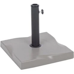 Yes Sonnenschirmständer Salonicc QuadratischKaffee