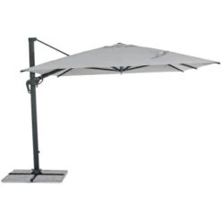 Bizzotto Ampelschirm Ines 3 M X 4 M Dunkelgrau 33 Bizzotto Ampelschirm Ines 3 M X 4 M Dunkelgrau -Outdoor Schirm Verkauf 867244 11003200 16