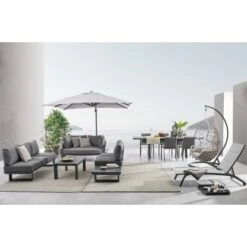 Bizzotto Ampelschirm Ines 3 M X 4 M Dunkelgrau 19 Bizzotto Ampelschirm Ines 3 M X 4 M Dunkelgrau -Outdoor Schirm Verkauf 867244 11003200 2