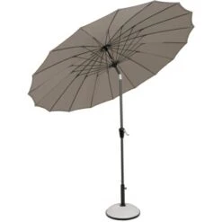 Yes Sonnenschirm Atlanta 2,7 M Anthrazit-Taupe -Outdoor Schirm Verkauf 867277 11003200 2