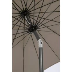 Yes Sonnenschirm Atlanta 2,7 M Anthrazit-Taupe -Outdoor Schirm Verkauf 867277 11003200 3