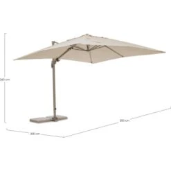Bizzotto Ampelschirm Saragozza 3 M X 3 M Sand 22 Bizzotto Ampelschirm Saragozza 3 M X 3 M Sand -Outdoor Schirm Verkauf 867351 11003200 10
