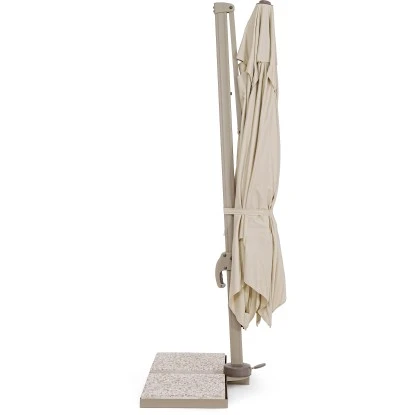 Bizzotto Ampelschirm Saragozza 3 M X 3 M Sand 8 Bizzotto Ampelschirm Saragozza 3 M X 3 M Sand – Bild 6