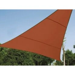 Perel Sonnensegel Terrakotta Dreieckig3,6 X 3,6 M X 3,6 M