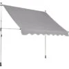 Fallarmmarkise 2,5x1,5m Silbergrau -Outdoor Schirm Verkauf 89 3299 s01 041017 l ret01