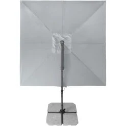 Doppler Pendelschirm Ravenna Ax D.827 Hellgrau275 Cm X 275 Cm 8-tlg. -Outdoor Schirm Verkauf 9003034122688 1948 03