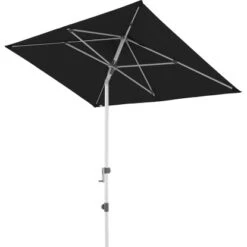 Doppler Marktschirm 140 Cm X 220 Cm Schwarz Mit Kurbelmechanik -Outdoor Schirm Verkauf 9003034319798 1948 S 02