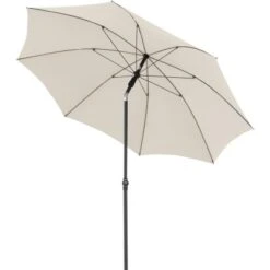 Doppler Marktschirm Ø 208 Cm Natur Mit Handöffner -Outdoor Schirm Verkauf 9003034319804 1948 S 02