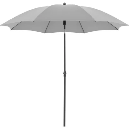 Doppler Marktschirm Ø 208 Cm Hellgrau Mit Handöffner 3 Doppler Marktschirm Ø 208 Cm Hellgrau Mit Handöffner