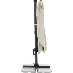 Doppler Ampelschirm 210 Cm X 310 Cm Natur Mit Kurbelmechanik -Outdoor Schirm Verkauf 9003034319880 1948 S 04