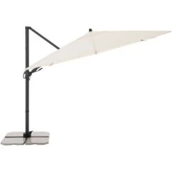 Derby Kurbel-Pendelschirm DX Ca. 276 Cm X 276 Cm Natur 7 Derby Kurbel-Pendelschirm DX Ca. 276 Cm X 276 Cm Natur -Outdoor Schirm Verkauf 9003034319910 1948 S 02