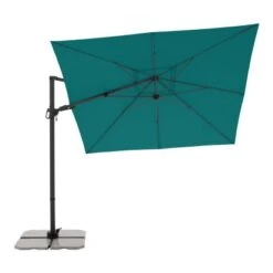 Derby Kurbel-Pendelschirm DX Ca. 276 Cm X 276 Cm Petrol 8 Derby Kurbel-Pendelschirm DX Ca. 276 Cm X 276 Cm Petrol -Outdoor Schirm Verkauf 9003034319941 1948 S 02