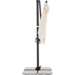 Derby Kurbel-Pendelschirm DX Ca. 210 Cm X 210 Cm Natur -Outdoor Schirm Verkauf 9003034319958 1948 S 05