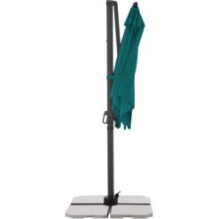 Derby Kurbel-Pendelschirm DX Ca. 210 Cm X 210 Cm Petrol -Outdoor Schirm Verkauf 9003034319996 1948 S 05