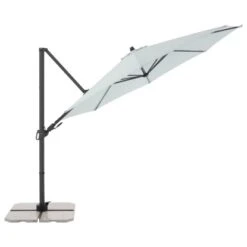 Derby Kurbel-Pendelschirm DX Ca. 332 Cm X 332 Cm Hellgrau 8 Derby Kurbel-Pendelschirm DX Ca. 332 Cm X 332 Cm Hellgrau -Outdoor Schirm Verkauf 9003034320015 1948 S 02