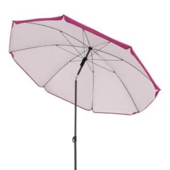Derby Marktschirm Ø 165 Cm Pink Mit Handöffner -Outdoor Schirm Verkauf 9003034321265 1948 S 02