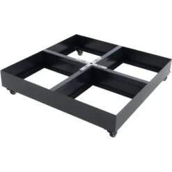 Doppler Stahlrahmenständer Active Easy Push Sockel 88 Cm X 88 Cm Grau -Outdoor Schirm Verkauf 9003034322972 1948 S 04