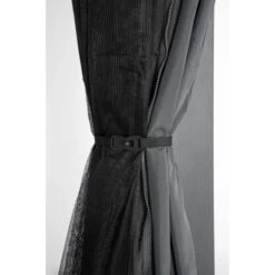 Bizzotto Vorhang Und Netz Für Pergola Ocean Anthrazit 238 Cm X 294 Cm 4er-Set -Outdoor Schirm Verkauf 937 11003200 0795777 PT2 3 1