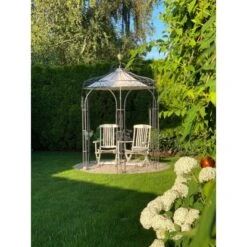 Eleo Pavillon Siena 265 Cm X Ø 210 Cm Pulverbeschichtet DB703 6 Eleo Pavillon Siena 265 Cm X Ø 210 Cm Pulverbeschichtet DB703 -Outdoor Schirm Verkauf 945276 4915 2