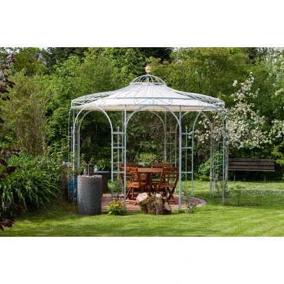 Eleo Pavillon Florenz Feuerverzinkt 4 Eleo Pavillon Florenz Feuerverzinkt – Bild 2