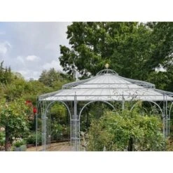 Eleo Pavillon Toskana 340 Cm X Ø 550 Cm Feuerverzinkt -Outdoor Schirm Verkauf 945296 4915 2