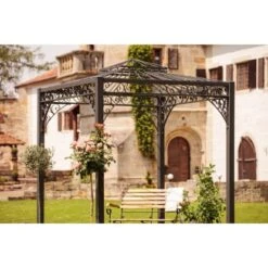 Eleo Pavillon Meran Pulverbeschichtet DB703 6 Eleo Pavillon Meran Pulverbeschichtet DB703 -Outdoor Schirm Verkauf 945317 4915 2