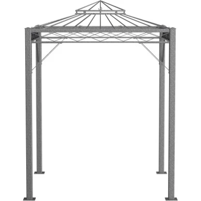 Eleo Pavillon Bolzano 269 Cm X 208 Cm X 208 Cm Feuerverzinkt 3 Eleo Pavillon Bolzano 269 Cm X 208 Cm X 208 Cm Feuerverzinkt