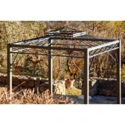 Eleo Pavillon Bolzano 269 Cm X 208 Cm X 208 Cm Pulverbeschichtet DB703 -Outdoor Schirm Verkauf 945323 4915 3