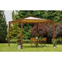 Eleo Pavillon Genua 269 Cm X 308 Cm X 308 Cm Unbeschichtet -Outdoor Schirm Verkauf 945331 4915 2