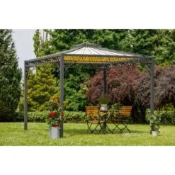 Eleo Pavillon Genua 269 Cm X 308 Cm X 308 Cm Pulverbeschichtet DB703 -Outdoor Schirm Verkauf 945333 4915 2