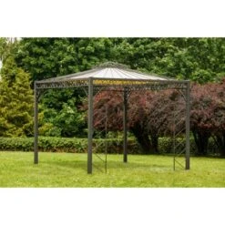 Eleo Pavillon Genua 269 Cm X 308 Cm X 308 Cm Pulverbeschichtet DB703 -Outdoor Schirm Verkauf 945333 4915 3