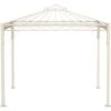 Eleo Pavillon Trento 269 Cm X 308 Cm X 308 Cm Pulverbeschichtet Weiß -Outdoor Schirm Verkauf 945449 4915 1