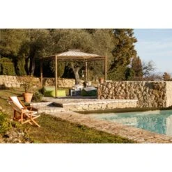 Eleo Pavillon Trento 269 Cm X 308 Cm X 308 Cm Pulverbeschichtet Weiß -Outdoor Schirm Verkauf 945449 4915 2