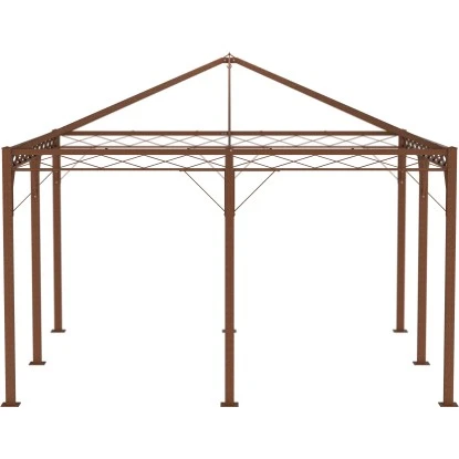 Eleo Pavillon Torino 310,5 Cm X 408 Cm X 408 Cm Unbeschichtet 3 Eleo Pavillon Torino 310,5 Cm X 408 Cm X 408 Cm Unbeschichtet