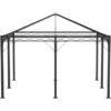 Eleo Pavillon Torino 310,5 Cm X 408 Cm X 408 Cm Pulverbeschichtet Schwarz -Outdoor Schirm Verkauf 945497 4915 1
