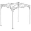 Eleo Pergola Elba Pulverbeschichtet Weiß 1 Eleo Pergola Elba Pulverbeschichtet Weiß -Outdoor Schirm Verkauf 945533 4915 1
