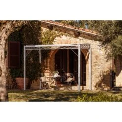 Eleo Pergola Ischia 252,2 Cm X 308 Cm X 204 Cm Feuerverzinkt -Outdoor Schirm Verkauf 945623 4915 2