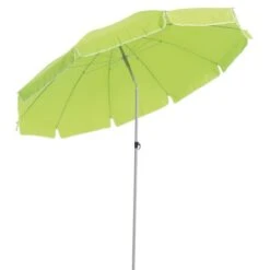 Balkonschirm Toluca Ø 200 Cm Hellgrün Mit Push-Up-Funktion -Outdoor Schirm Verkauf 9 CMI Balkonschirm Rund 10