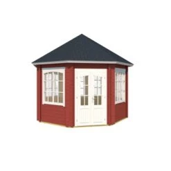 Lasita Maja Pavillion Jamaica Schwedenrot 347 Cm X 347 Cm -Outdoor Schirm Verkauf aica 442400008 Freisteller