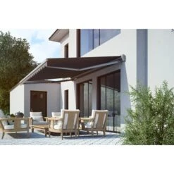 Spettmann Halbkassettenmarkise Sky Fix B 250 Cm X T 200 Cm Grau -Outdoor Schirm Verkauf lber Dessin 2327 BASALTO 2 2