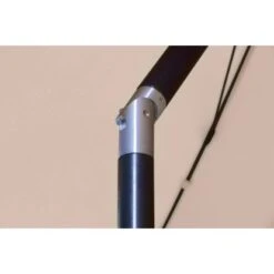 Balkonschirm Hernando Ø 200 Cm Beige Mit Push-Up-Funktion -Outdoor Schirm Verkauf lkonschirm hernando rund 5 2