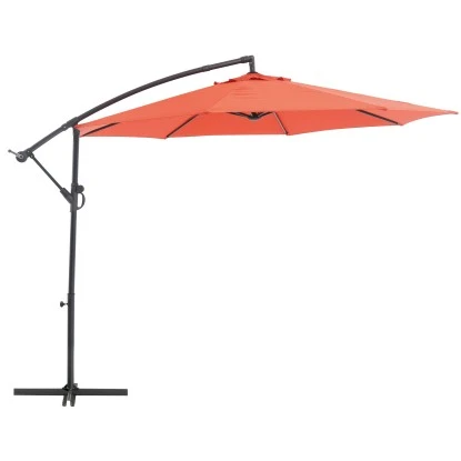 Ampelschirm Alvarado Ø 300 Cm Terracotta Mit Kurbel 3 Ampelschirm Alvarado Ø 300 Cm Terracotta Mit Kurbel