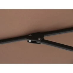 Ampelschirm Alvarado Ø 300 Cm Mokka Mit Kurbel -Outdoor Schirm Verkauf mpelschirm Alvarado Rund 3