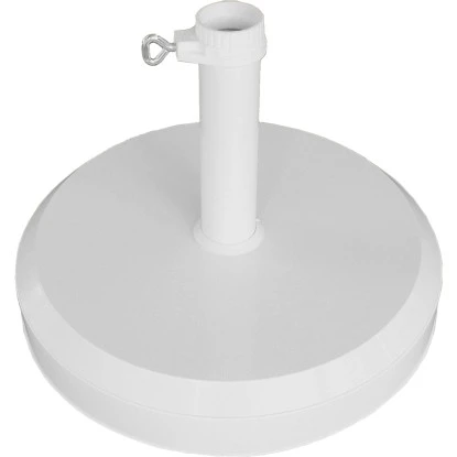 Sonnenschirmständer 25 Kg Weiß 3 Sonnenschirmständer 25 Kg Weiß