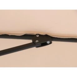 Ampelschirm Alvarado 300 Cm X 300 Cm Beige Mit Kurbel -Outdoor Schirm Verkauf pelschirm Alvarado Eckig 3 1