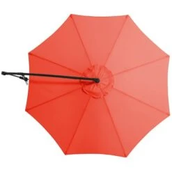 Ampelschirm Alvarado Ø 300 Cm Terracotta Mit Kurbel 15 Ampelschirm Alvarado Ø 300 Cm Terracotta Mit Kurbel -Outdoor Schirm Verkauf pelschirm Alvarado Rund 10 1